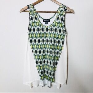 Fifteen Twenty Green Knit Top Layering